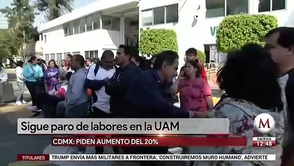 UAM seguira en huelga; no hay acuerdos en reunion