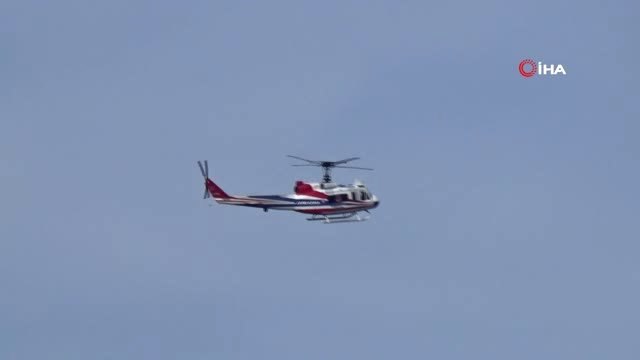 Helikopter Destekli Trafik Denetiminde 11 Araca 3 Bin 475 Lira Ceza Kesildi