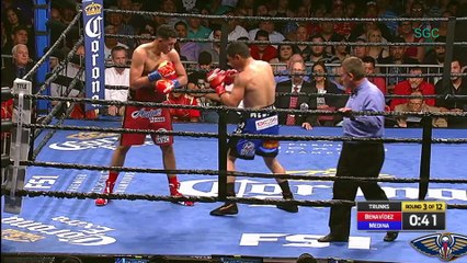 SUPER MIDDLEWEIGHT 12 ROUNDS BOXING , ROGELIO MEDINA  vs  DAVID BENAVIDEZ
