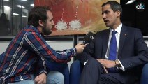 Guaidó habla con Okdiario sobre la situación en Venezuela