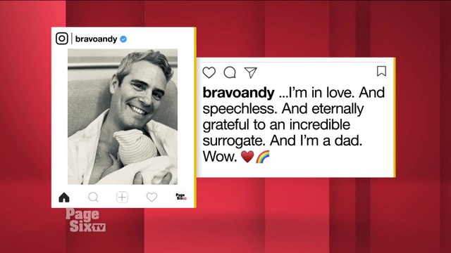 .@andy is officially a dad! Andy Cohen welcomed his new baby boy, Benjamin Allen into the world - tune in to #PageSixTV for all the deets!