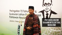 Presiden Jokowi Hadiri Peringatan HUT HMI yang ke-72 Tahun