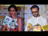 Look Who's Reading! Saif And Ileana Promote Happy Ending