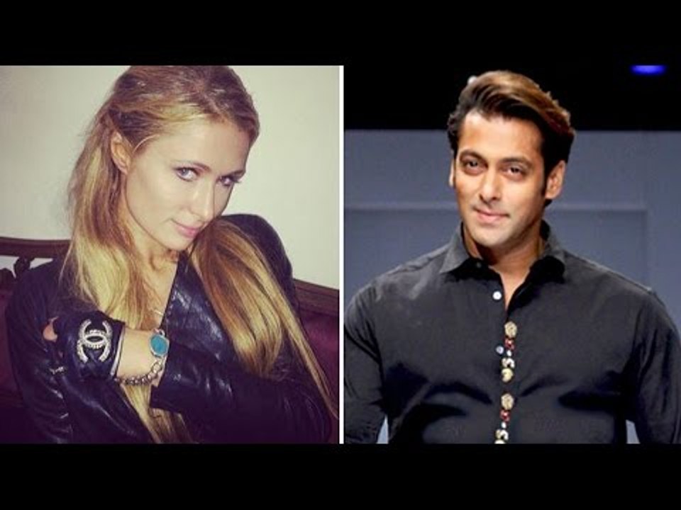 Salman Khan Gifts His Signature Bracelet To Paris Hilton