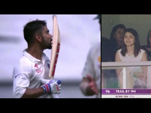 Virat Kohli Blows A Flying Kiss To Anushka Sharma Again!