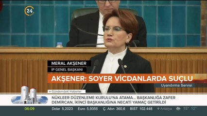 Meral Akşener'den Tunç Soyer açıklaması