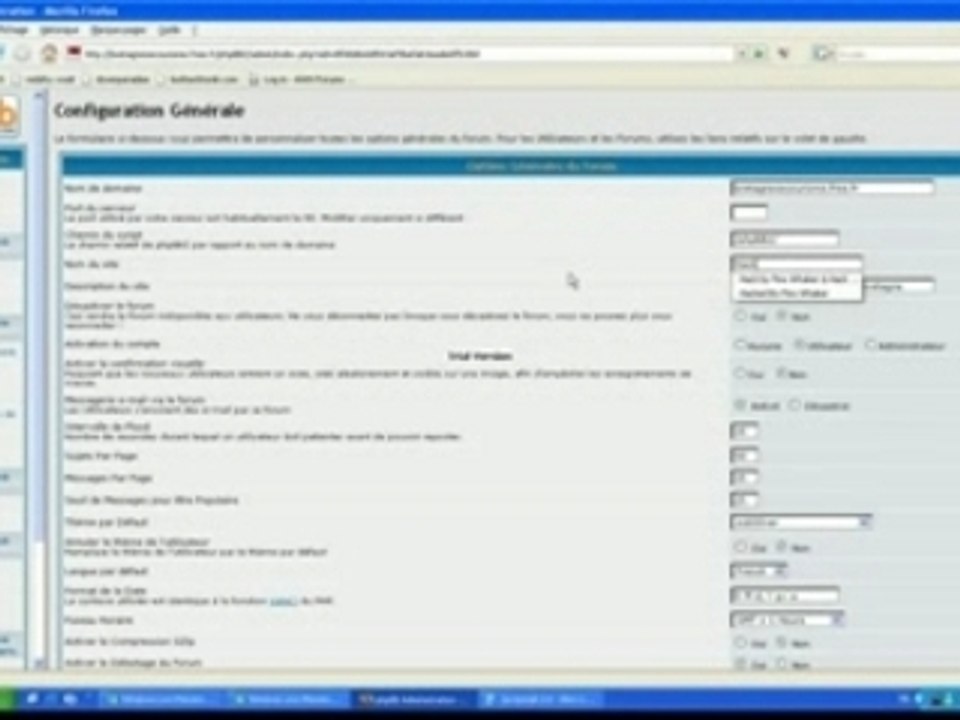 hack by fire.whaker sur phpbb 2.0.11