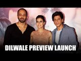SRK, Kajol & Rohit attend the new trailer launch of Dilwale