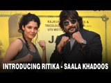 R Madhavan and Rajkumar Hirani Introduce Ritika From Saala Khadoos
