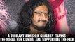 A jubilant abhishek chaubey thanks the media for coming and supporting the film | Anurag Kashyap