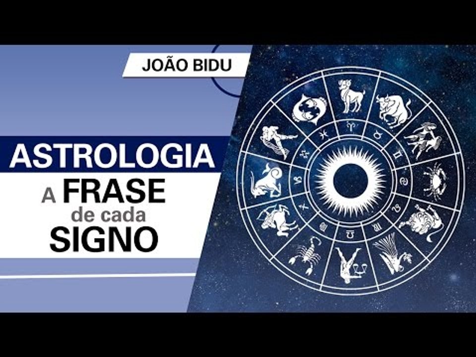 A frase de cada signo