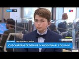 Martín Savi, cantante lirico a los 13 años