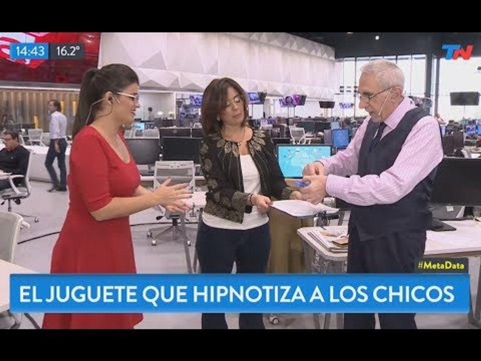 En "Metadata" Canaletti intentó jugar con el Spinner