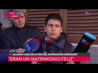 Giro inesperado en el crimen del matrimonio de Flores