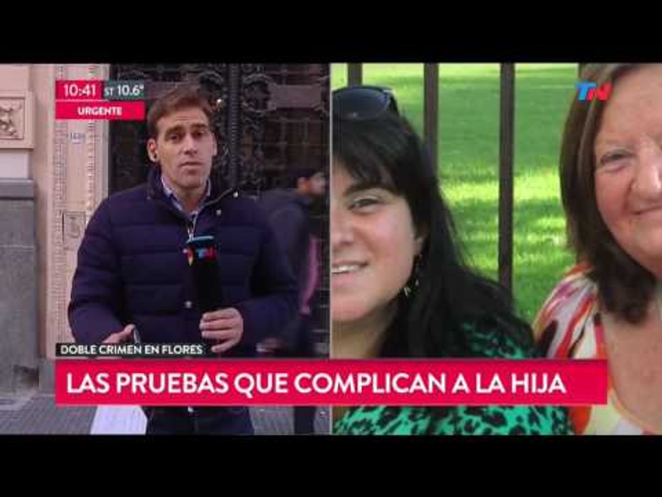 Doble crimen de Flores: Las pruebas que complican a la hija