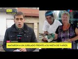 Mataron a un jubilado frente a su nieta en la Matanza