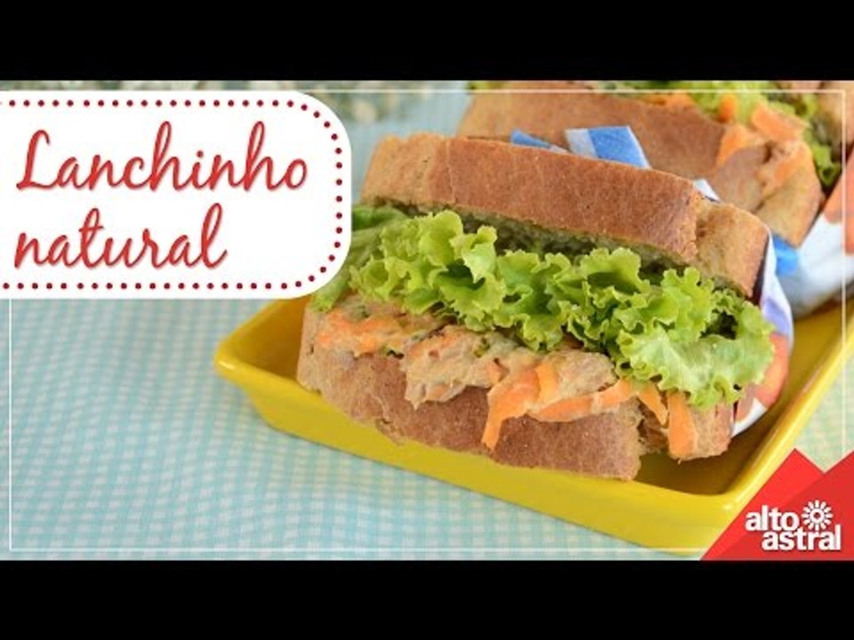 Receita: Lanchinho Natural