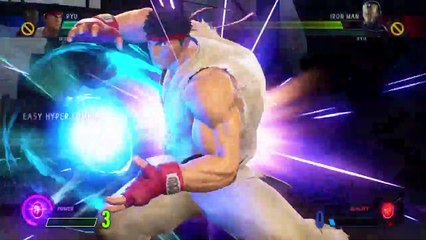 How to do power moves in Marvel VS. Capcom Infinite