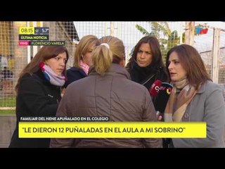 Le hicieron bullying, se defendió y lo apuñalaron