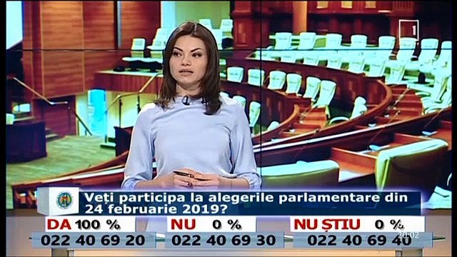 Dezbatere Electorală la M1, 8 februarie 2019 (partea 1): Sergiu Mocanu (Antimafie), Vitalie Marinuţă (PVE), Veaceslav Nigai (PCRM)