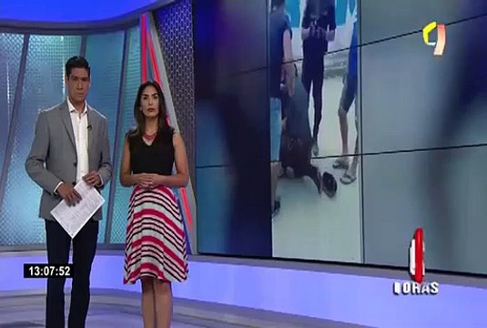 Tumbes: familiares de sujeto que era detenido agreden a policías