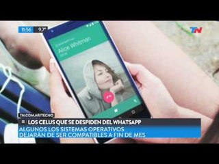 A estos celus no les va a funcionar más Whatsapp