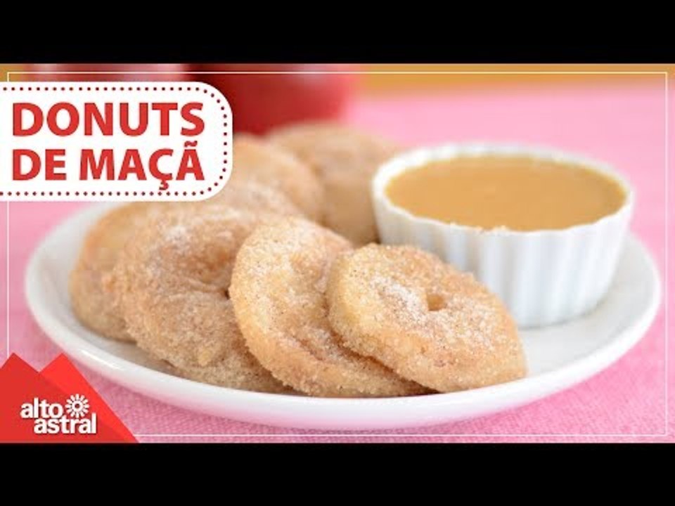 Como fazer Donuts de maçã
