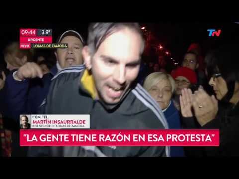 Martín Insaurralde habló sobre la inseguridad en Lomas de Zamora