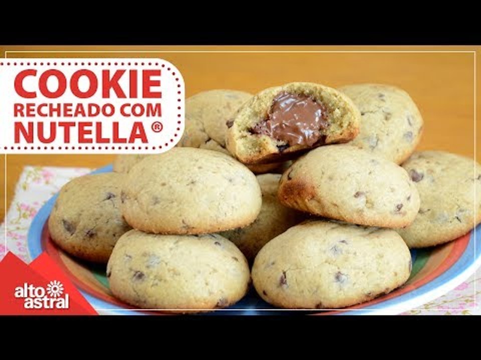 Como fazer Cookie recheado com Nutella®