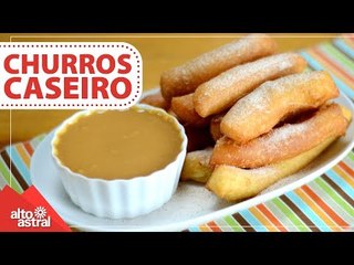 Como fazer churros caseiro
