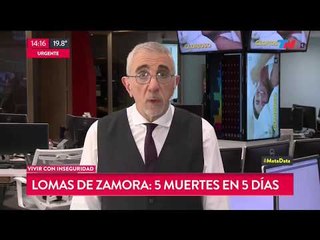Canaletti: "La inseguridad no es un problema policial, es político"