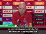 ten Hag not thinking about Champions League