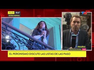 Cristina presento el frente "Unidad Ciudadana"
