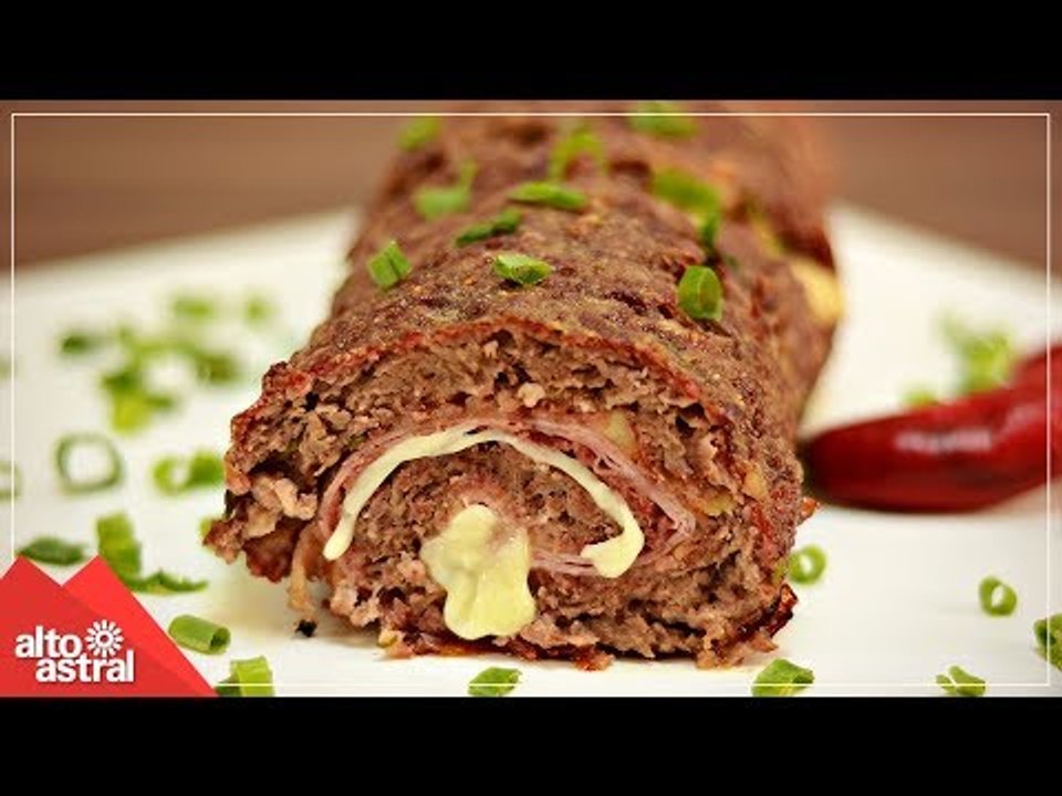 Como fazer Rocambole de carne moída | Receita