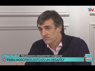 Esteban Bullrich: "No le tenemos miedo al debate"