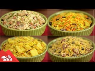 Quatro farofas práticas | Receita