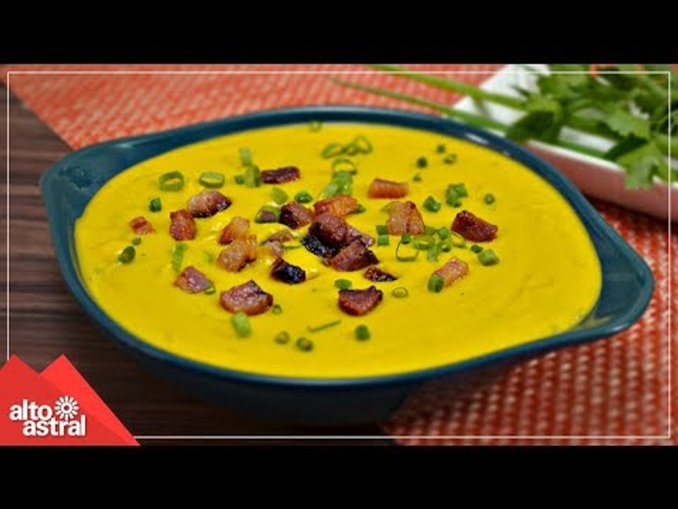 Creme de Abóbora com Bacon | Receitas Guia da C...