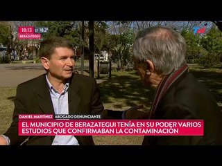 Agua contaminada en Berazategui, y nadie hace nada