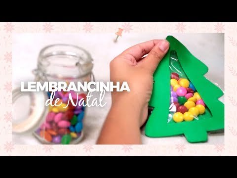 Lembrancinhas de Natal - Árvore de chocolate - DIY