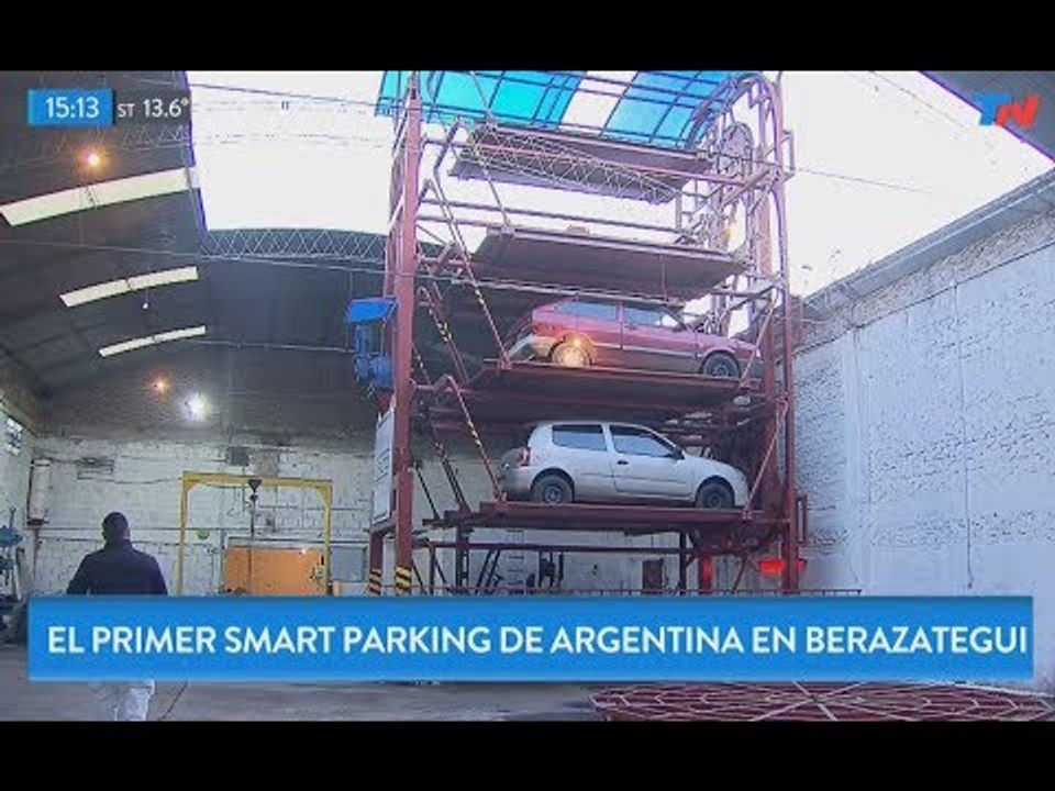 El primer smart parking de la Argentina