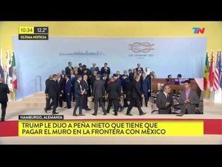 Macri, Trump, Merkel y Putin todos juntos en el G-20