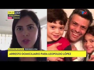 Venezuela: Dieron arresto domiciliario a Leopoldo López