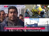 Trabajadores tercerizados del Sarmiento cortan las vías exigiendo recuperar puestos de trabajo