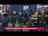 Heridos y detenidos en el desalojo policial de la planta de Pepsico