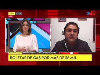 Facturas de gas de 6 mil pesos en 25 de Mayo