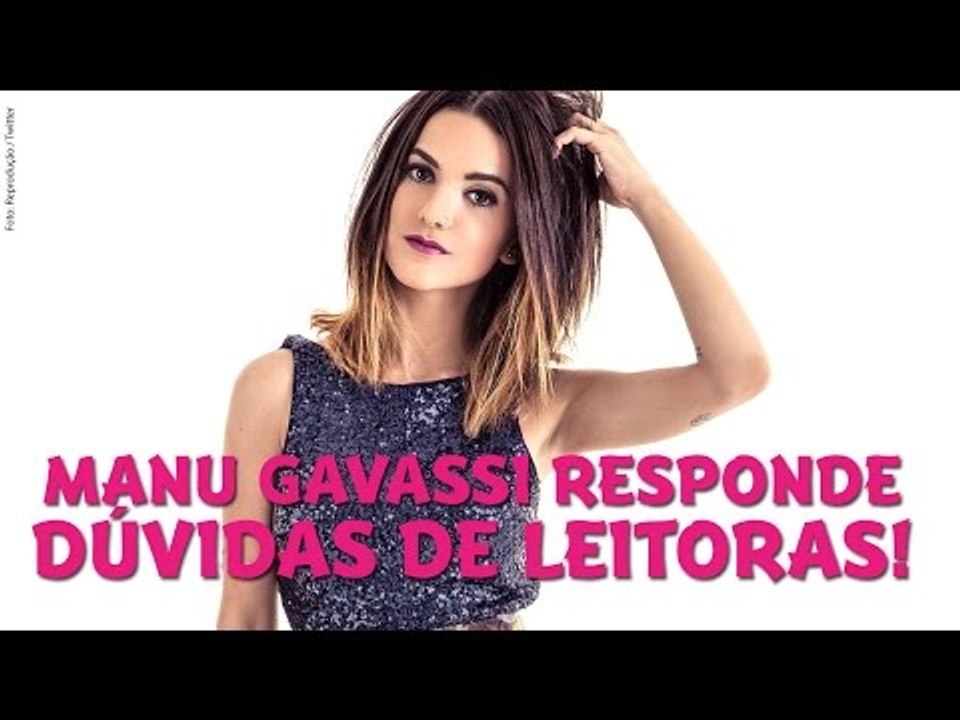Manu Gavassi responde perguntas das leitoras - REVISTA TODATEEN
