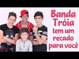 Tróia manda recado para as leitoras da TodaTeen