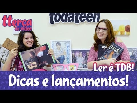 DICAS DE LIVROS E LANÇAMENTOS [JANEIRO] - tterça de vídeo