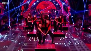 The Strictly pro-dancers perform a routine to Imagine Dragons: Believer  - BBC Strictly 2018