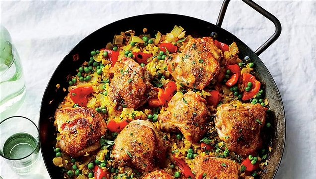 Traditional Meat Paella - Spanish Recipes